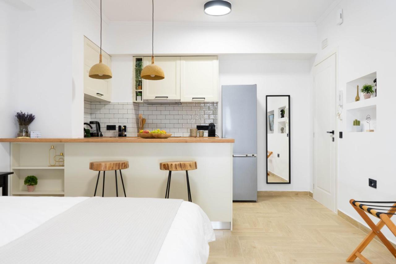 Marilias Luxury Studio Apartment Kíssamos Eksteriør bilde